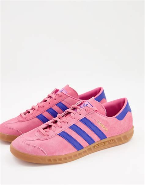 adidas hamburg pink|adidas originals hamburg trainers.